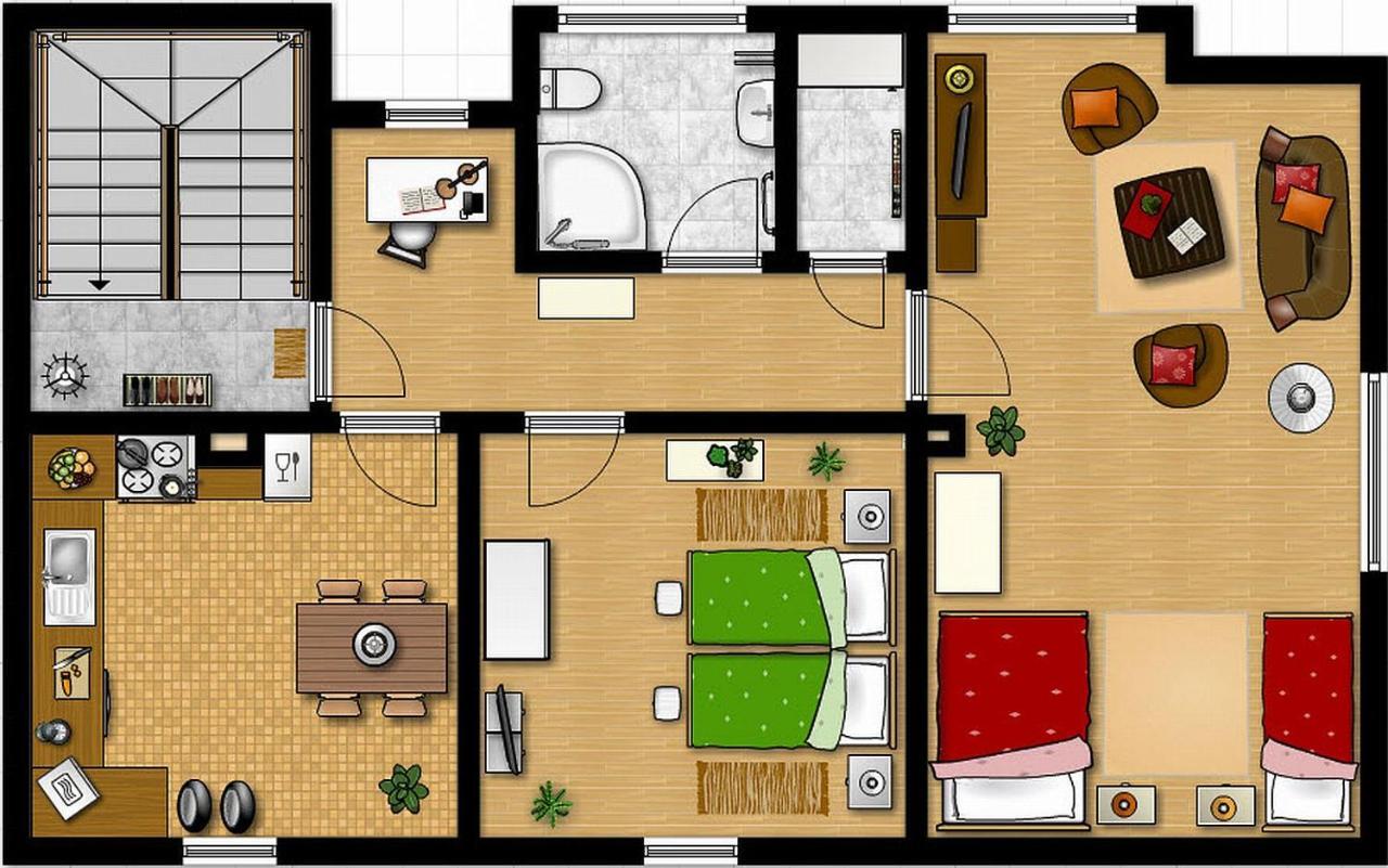 Haus Homann-Schneider, Apartment Stefan Wetter  Ngoại thất bức ảnh